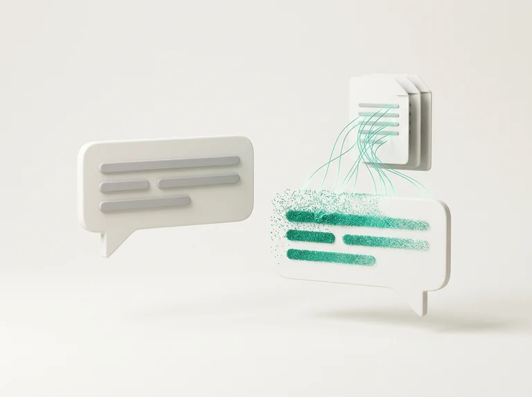 Chat & RAG — sample output
